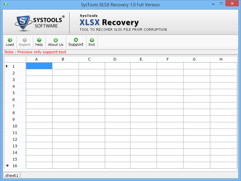 xlsx recovery