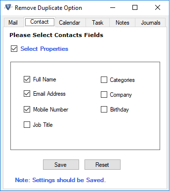 remove duplicate contacts